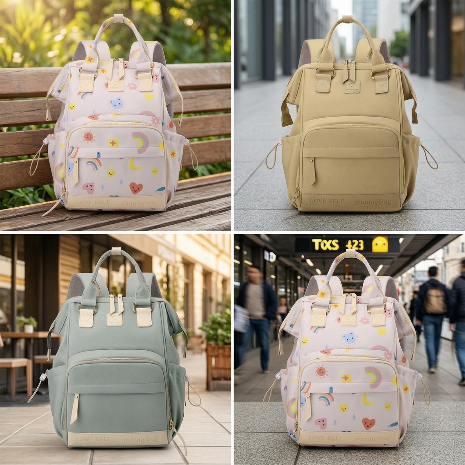 Baby Nursery Backpack - Baby Diaper Bag Backpack for Mother