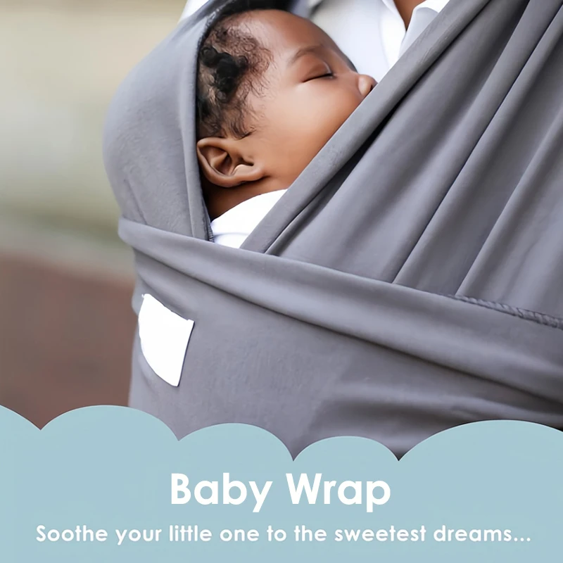 Baby Wrap Stretchy - Soft Stretchy Baby Wrap Carrier Hands