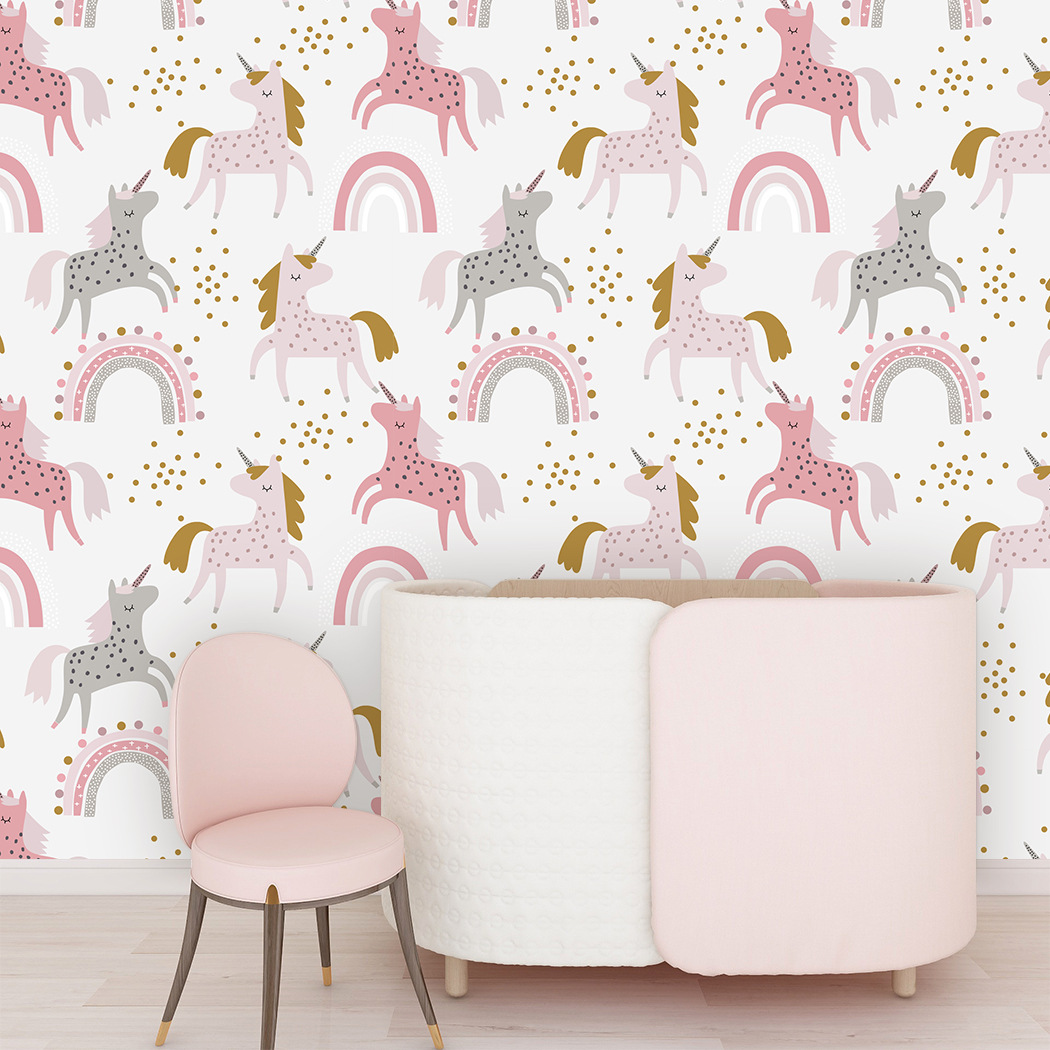 Nursery Wallpaper Baby Girl Bo - огляд і ціна Baby Nursery Decor Boy