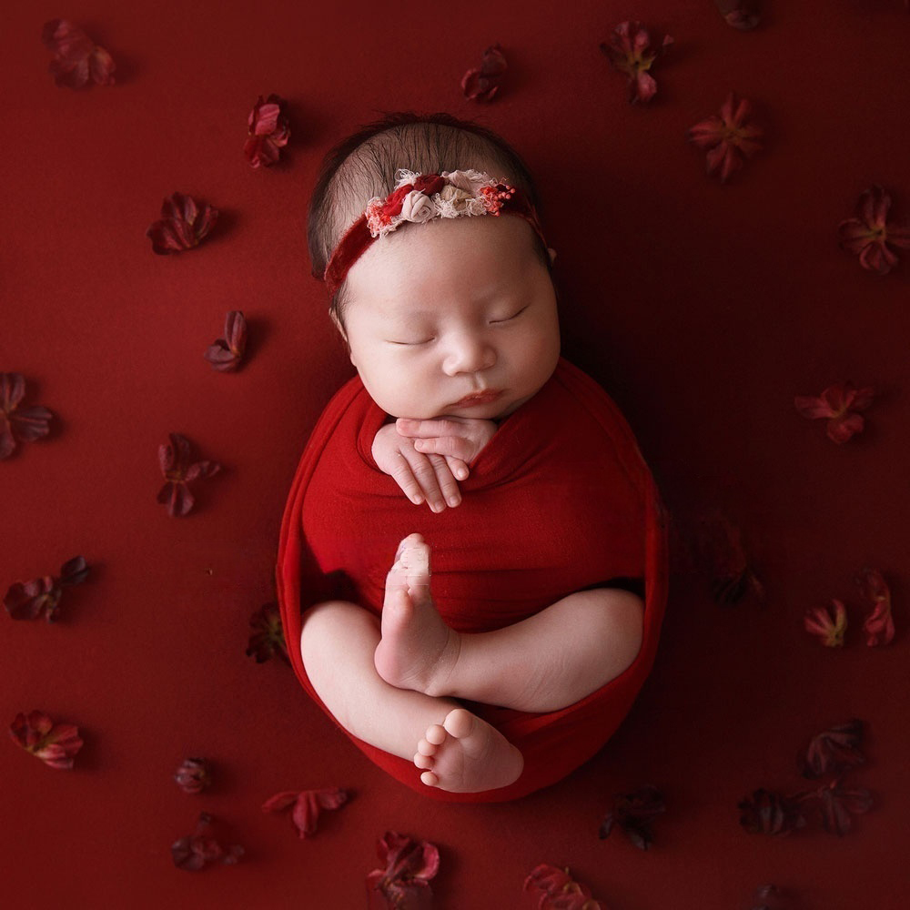 6pcs/Set Newborn Photography P - огляд і ціна Baby Wrap Stretchy