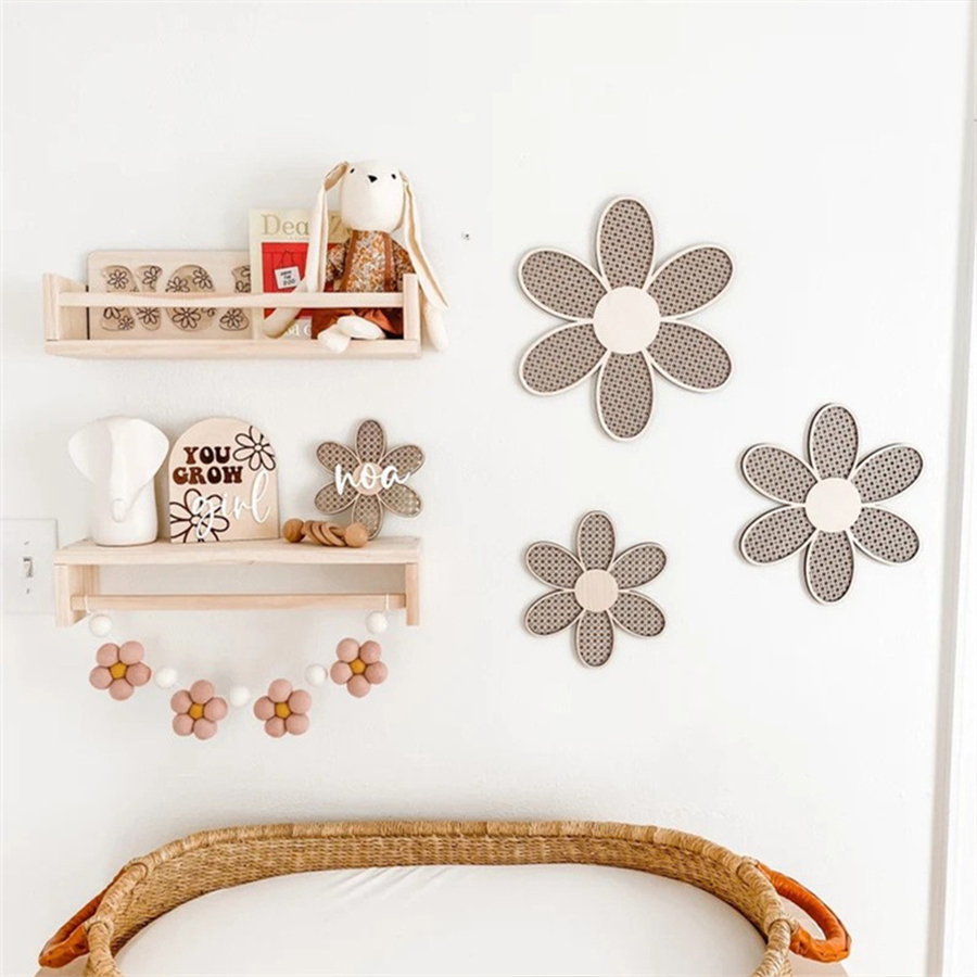 Handmade Felt Daisy Garland Bo - огляд і ціна Baby Nursery Fabric