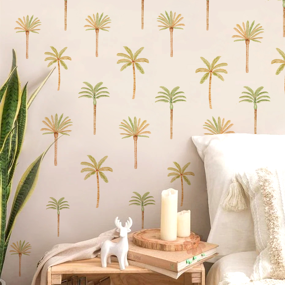 Boho Coconut Palm Tree Wall St - огляд і ціна Baby Nursery Decor Boy