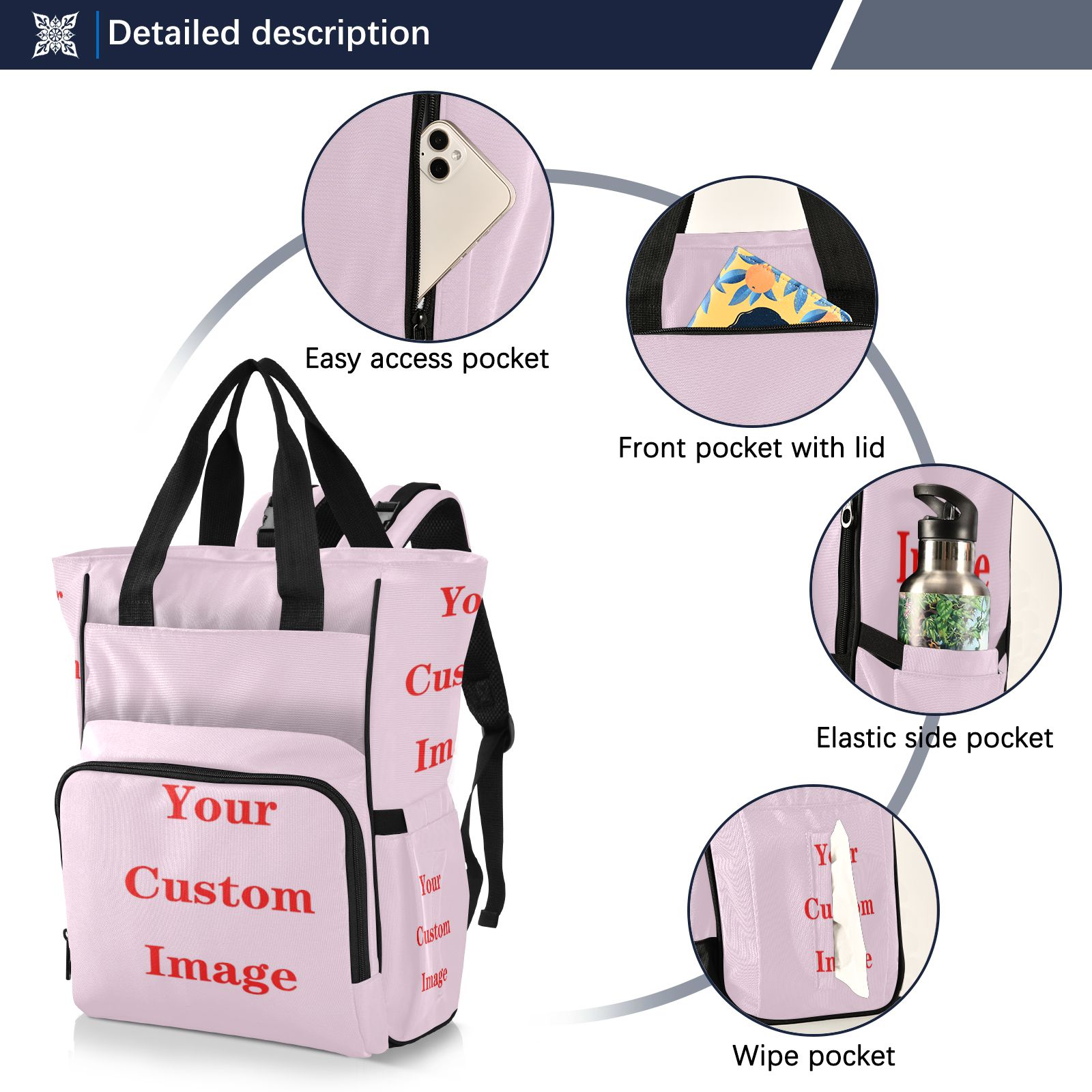 Fashion Mummy Maternity Nappy  - огляд і ціна Baby Nursery Backpack