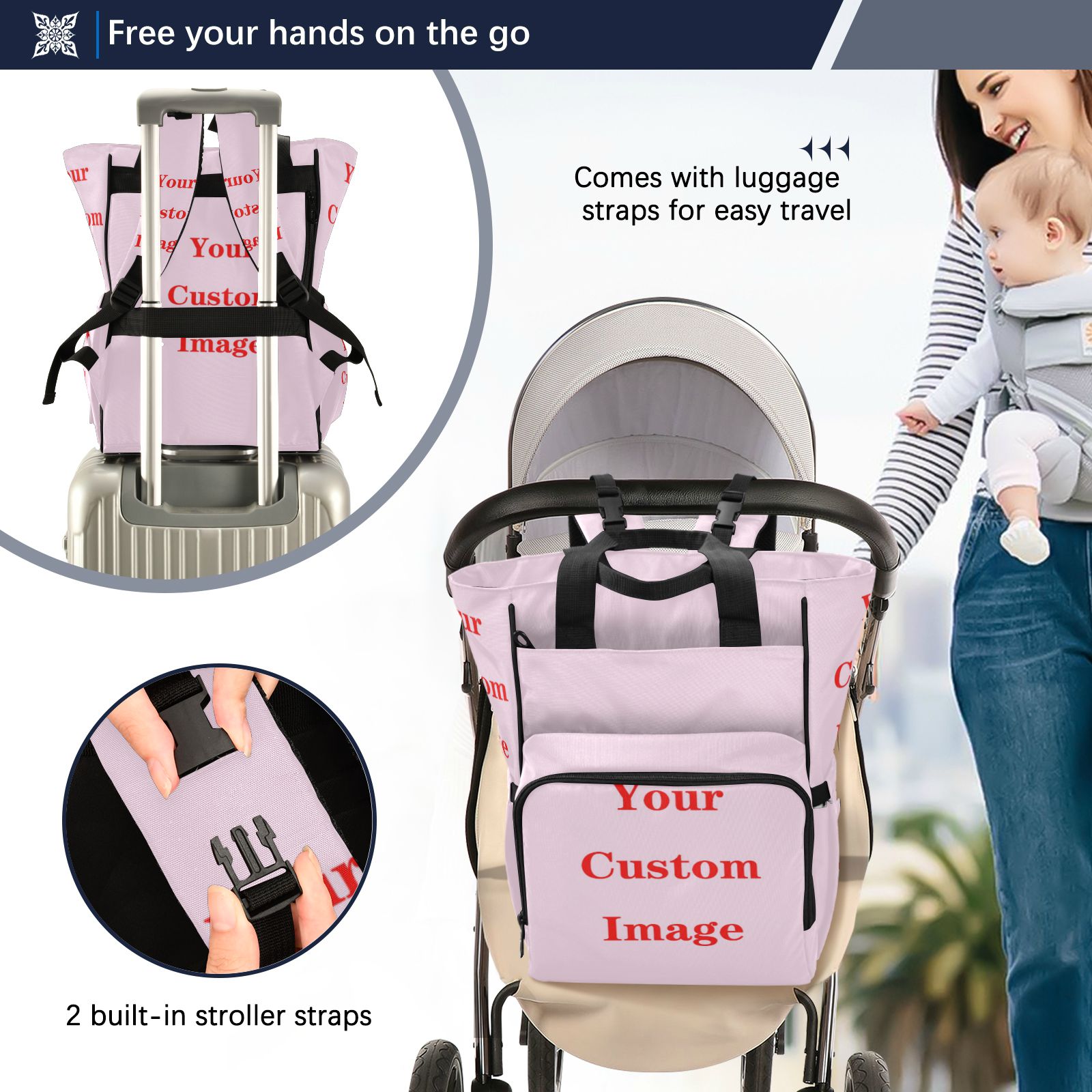 Fashion Mummy Maternity Nappy  - огляд і ціна Baby Nursery Backpack