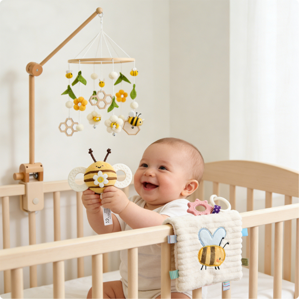 Baby Crib Mobile Rattle Toy Fo - огляд і ціна Crib Mobile Musical