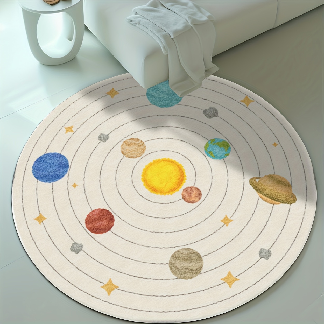 Cute Round Solar System Planet - огляд і ціна Baby Nursery Cushion