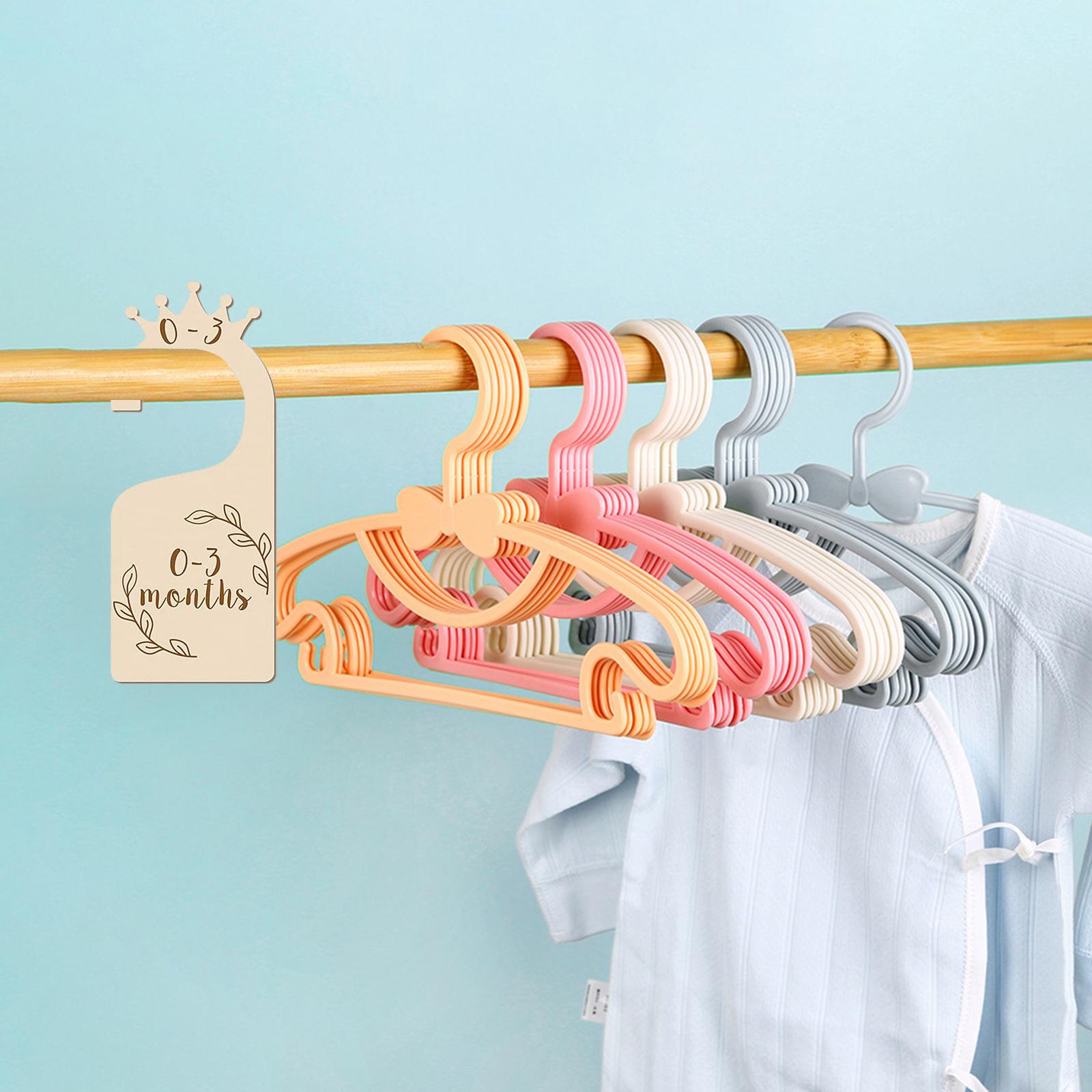 Baby Closet Dividers Wooden Wa - огляд і ціна Baby Nursery Hangers