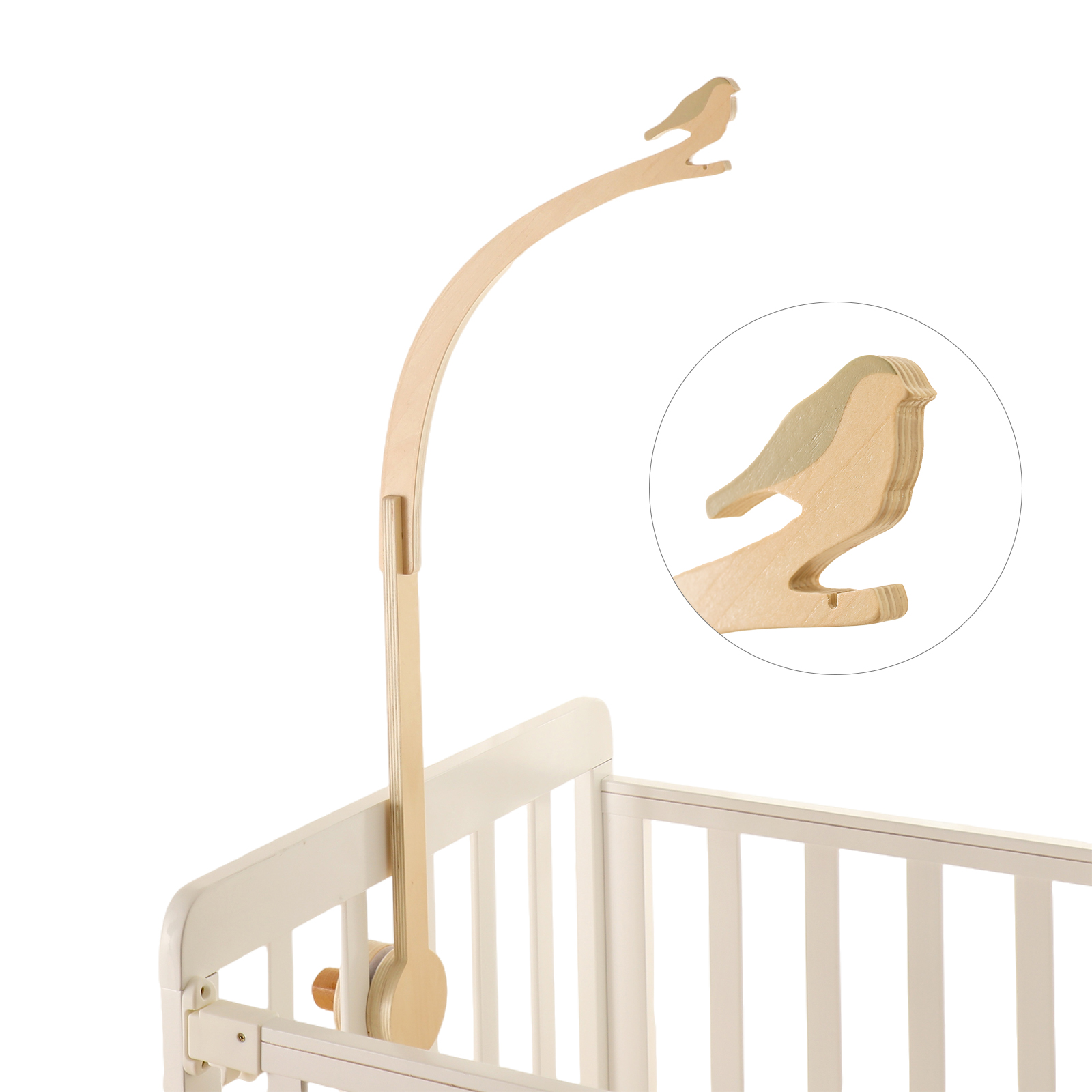 Baby Wooden Little Birdie Bed  - огляд і ціна Crib Mobile Musical