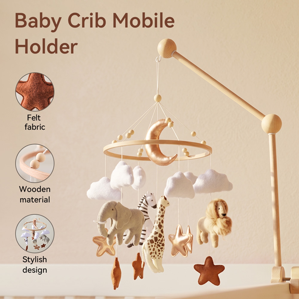 Wooden Bed Bell Baby Crib Mobi - огляд і ціна Crib Mobile Musical