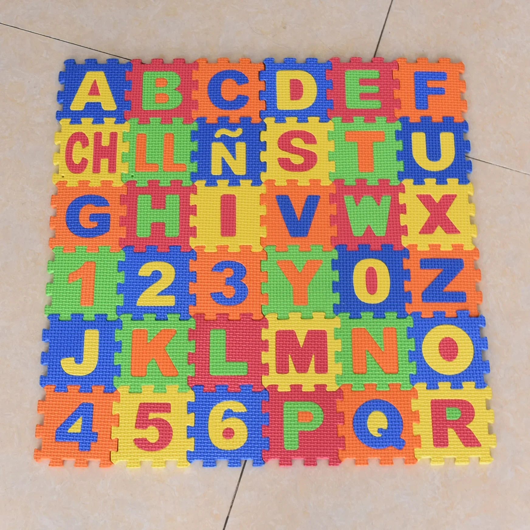 Play Mats 36pcs 9cm Number Alp - огляд і ціна Baby Nursery Cushion