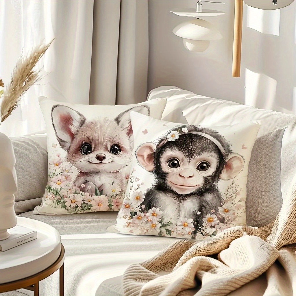 Cute Baby Farm Animal Throw Pi - огляд і ціна Baby Nursery Cushion