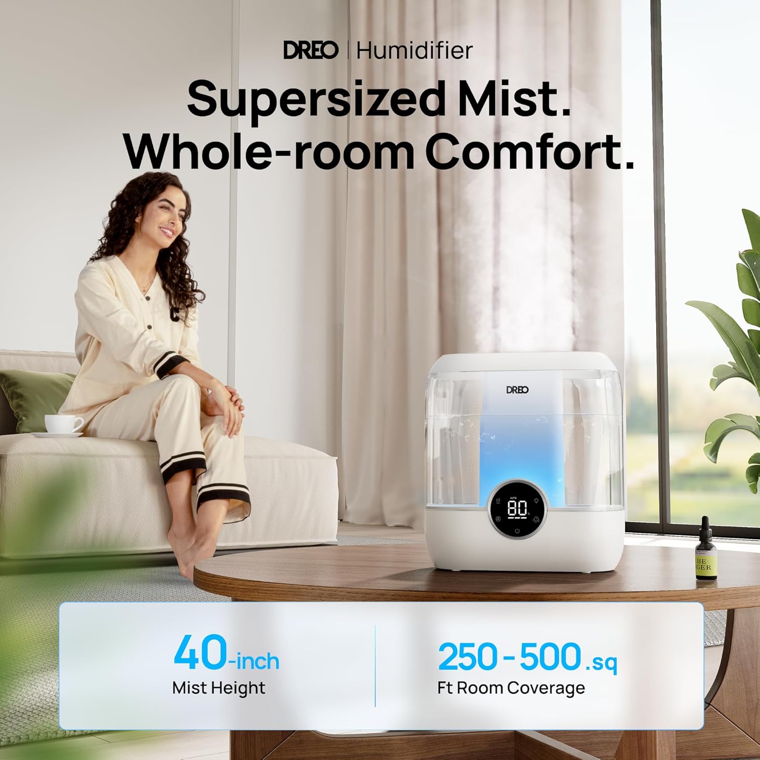 Dreo 6L Top Fill Humidifier Qu - огляд і ціна Humidifier Nursery Quiet
