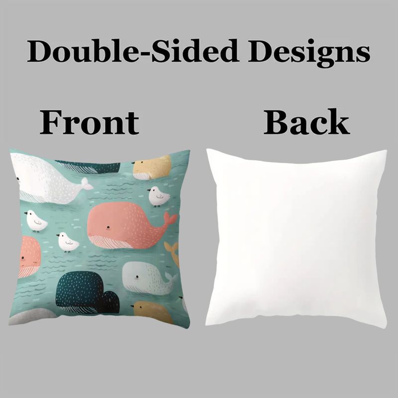 4 Piece Pillowcase Set Cute An - огляд і ціна Baby Nursery Ocean
