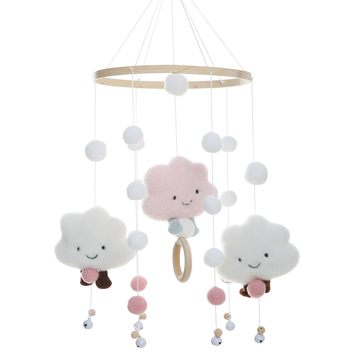 Mobile Wind Chimes with Cloud  - огляд і ціна Crib Mobile Musical