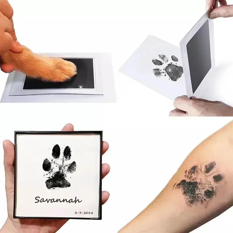 Baby Footprints No Touch Safe  - огляд і ціна Footprint Ink Kit