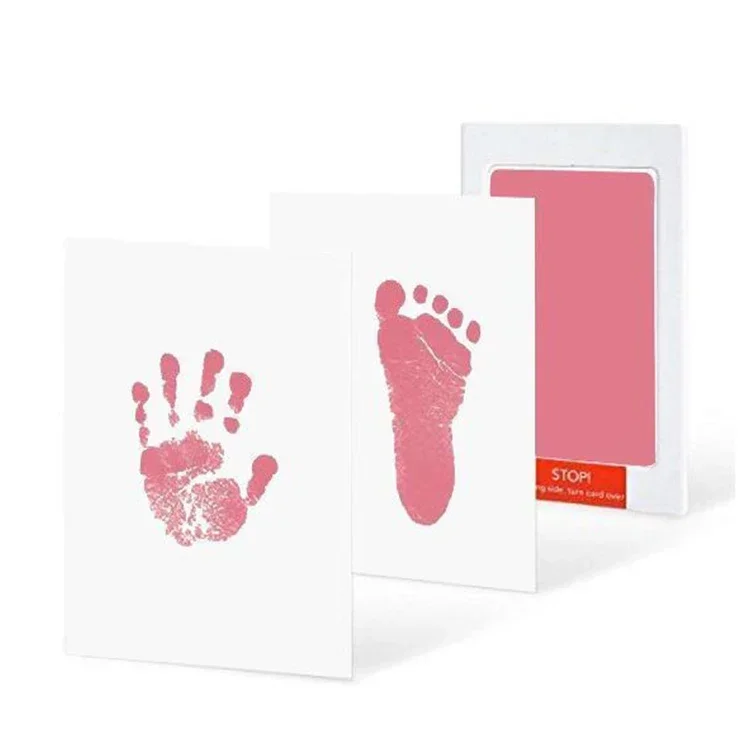 Baby Footprints No Touch Safe  - огляд і ціна Footprint Ink Kit