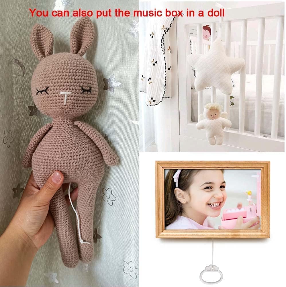 Washable Music Box Pull String - огляд і ціна Crib Mobile Musical