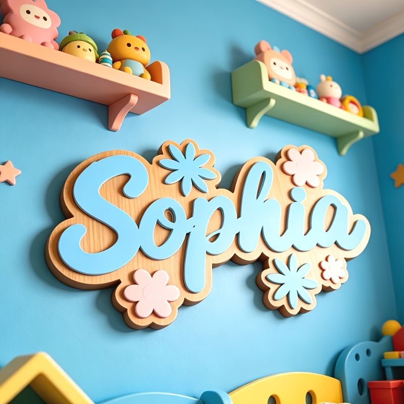 Personalized Floral Themed Nam - огляд і ціна Baby Nursery Room