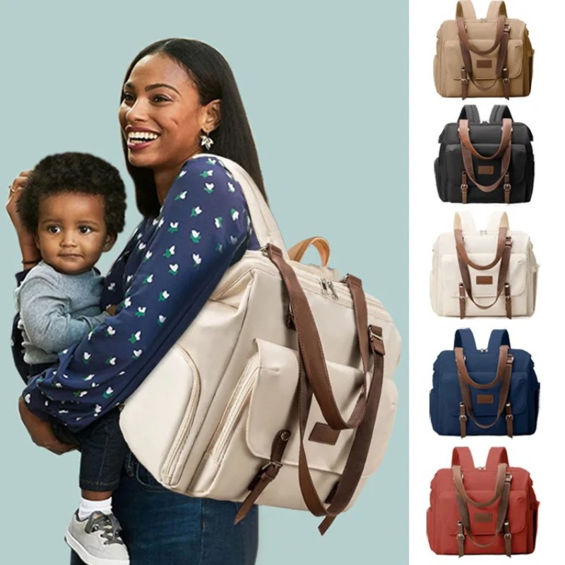 Baby Diaper Bag Backpack Water - огляд і ціна Baby Nursery Backpack