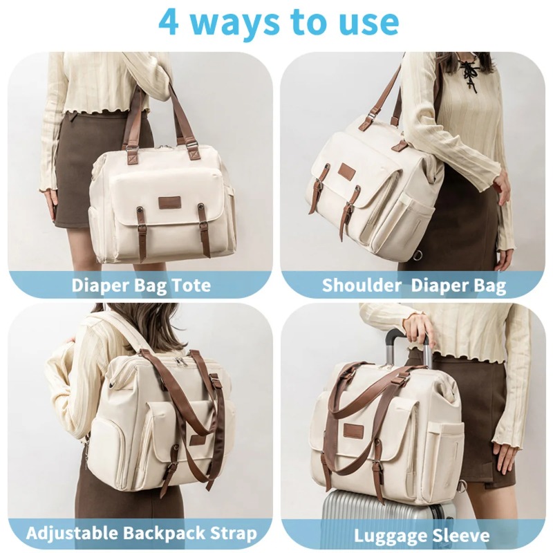 Baby Diaper Bag Backpack Water - огляд і ціна Baby Nursery Backpack
