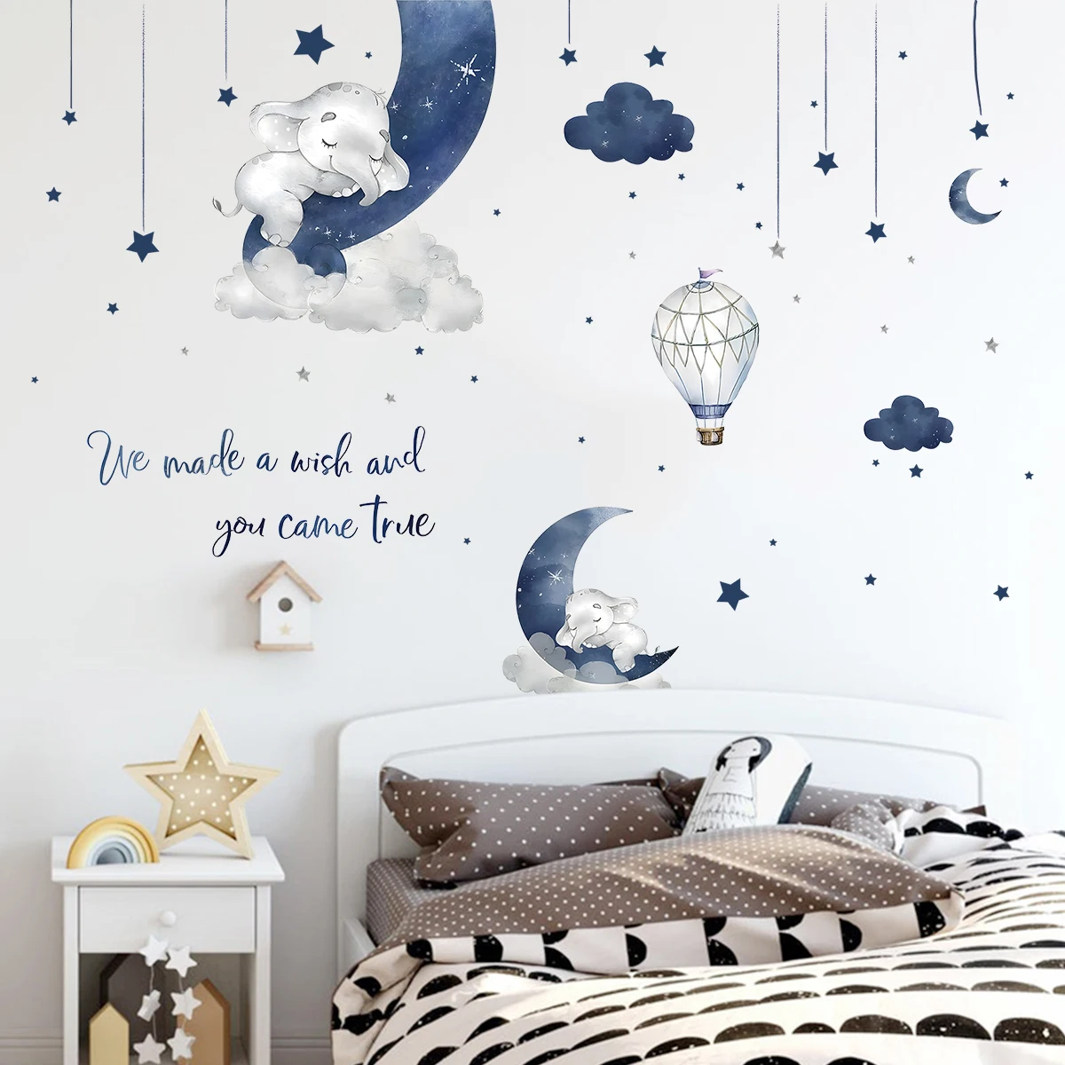 1Pc Cartoon Animal Elephant Wa - огляд і ціна Baby Nursery Decor Boy