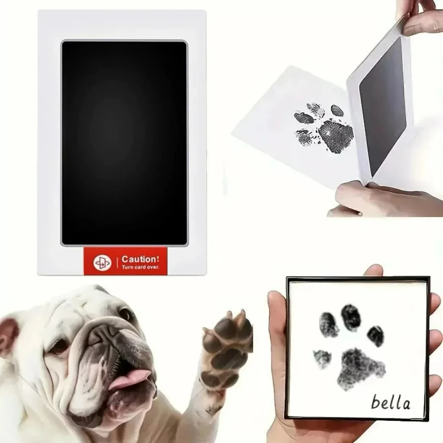 1/2PCS Pet Handprint Footprint - огляд і ціна Footprint Ink Kit