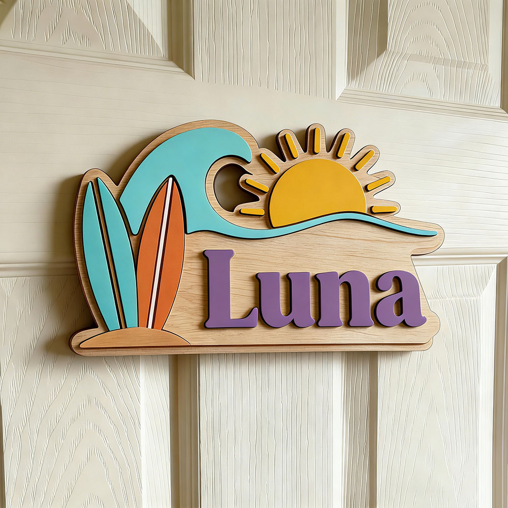 Custom Beach Wave Surfboard Su - огляд і ціна Baby Nursery Ocean