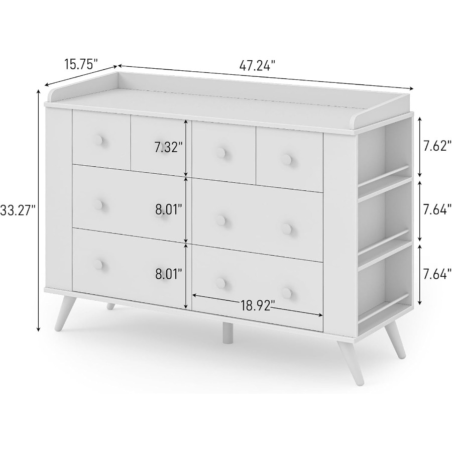 Baby Dresser, Dresser Cabinet  - огляд і ціна Baby Nursery Design