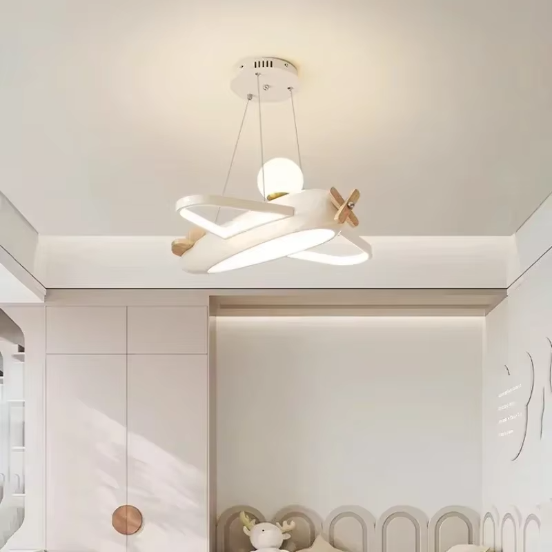 Airplane Ceiling Lamp Cartoon  - огляд і ціна Baby Nursery Design
