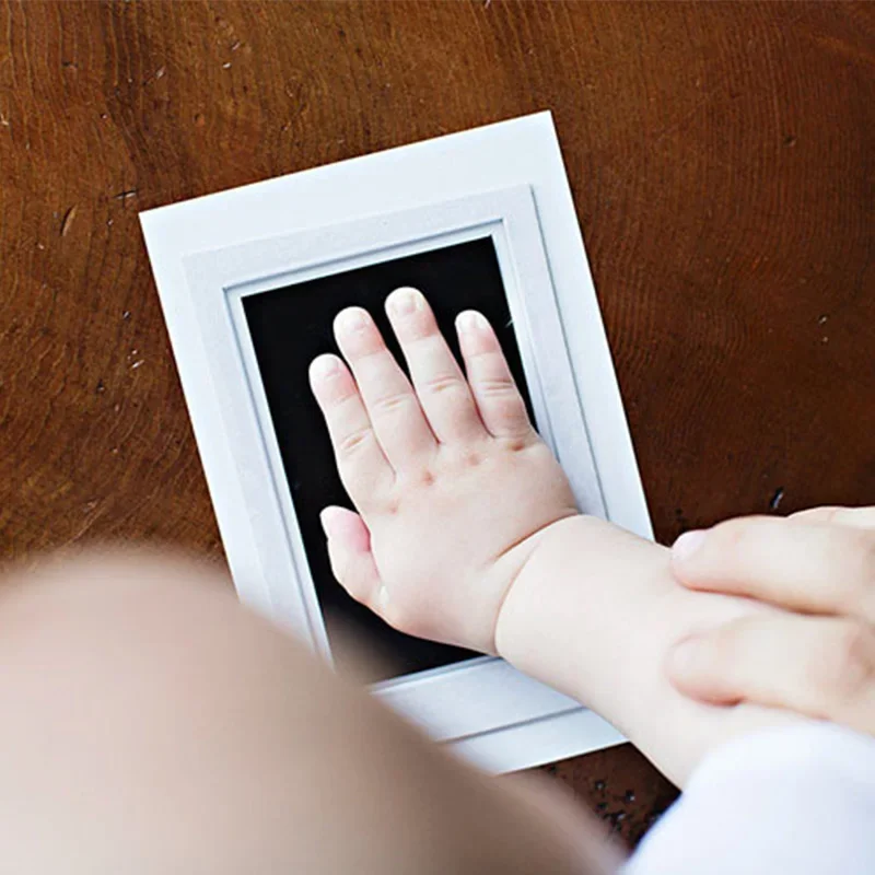 Safe Non-toxic Baby Footprints - огляд і ціна Footprint Ink Kit