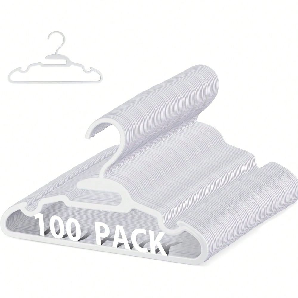 70 100 Pack Kids Hangers Plast - огляд і ціна Baby Nursery Hangers