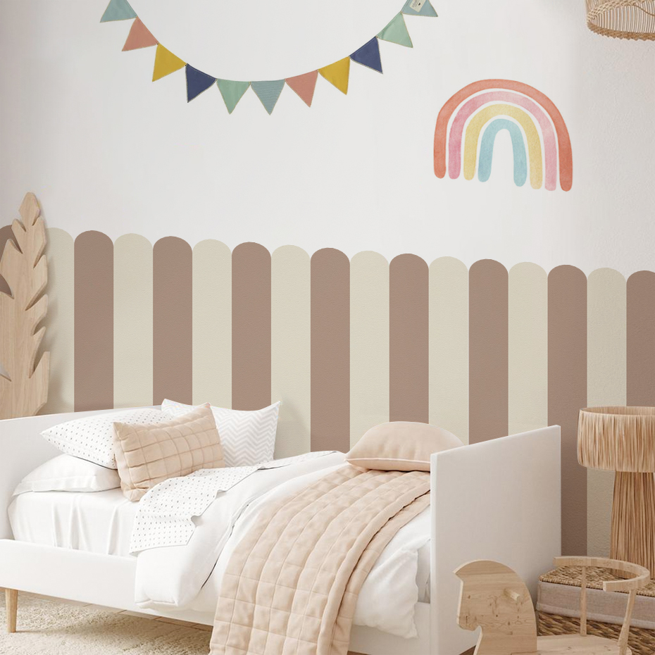Multicolor Vertical Striped Ar - огляд і ціна Baby Nursery Room