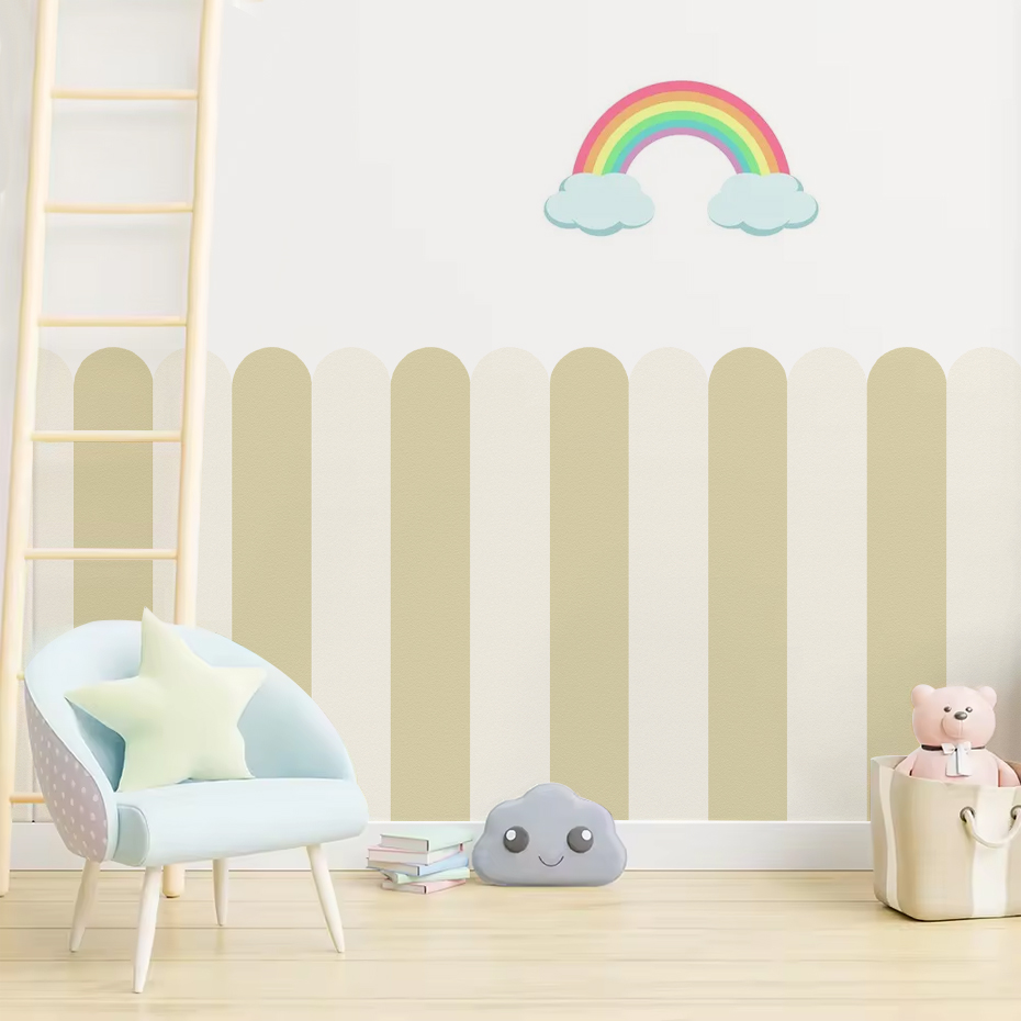 Multicolor Vertical Striped Ar - огляд і ціна Baby Nursery Room