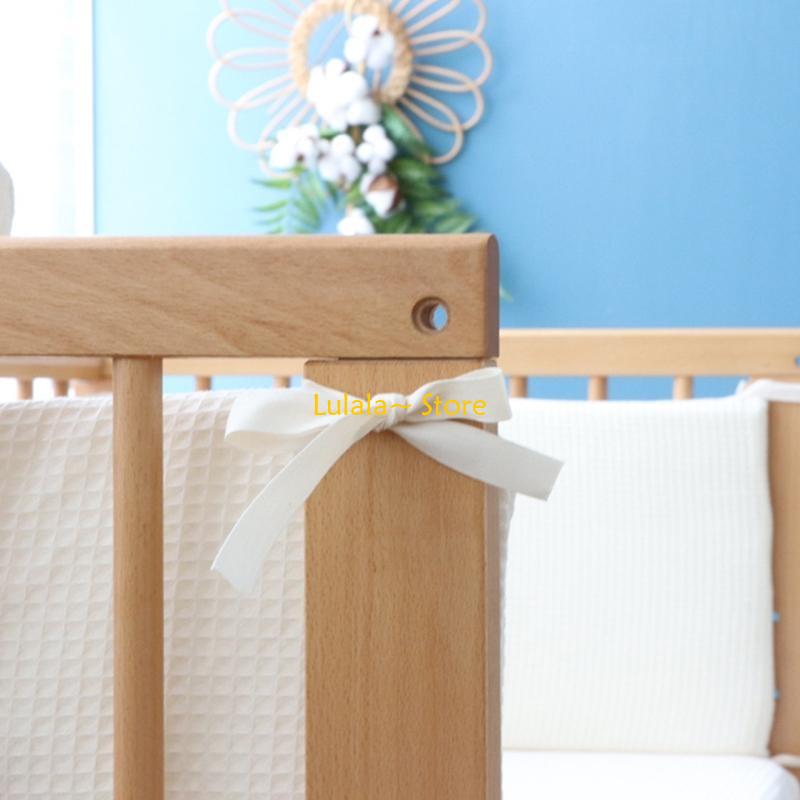 Y4QA 200x32cm Baby Cot Bumper  - огляд і ціна Baby Nursery Cushion