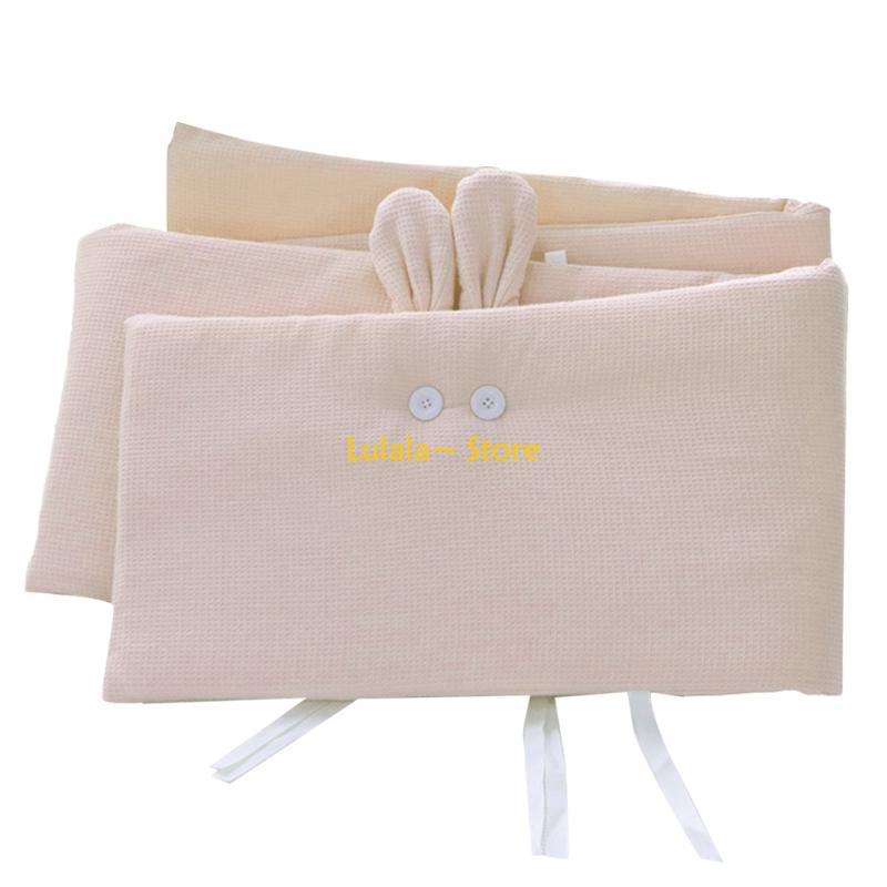 Y4QA 200x32cm Baby Cot Bumper  - огляд і ціна Baby Nursery Cushion