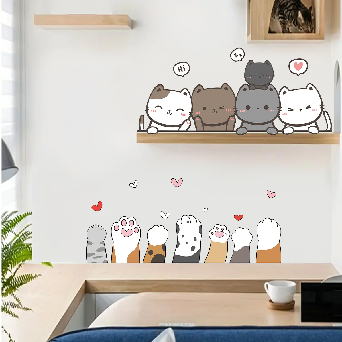 1Pc Cartoon Cute Cat Claw for  - огляд і ціна Baby Nursery Design