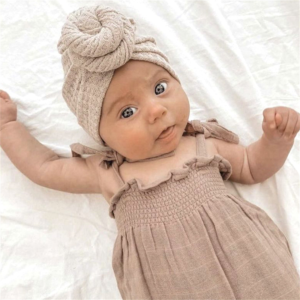 Solid Donut Turban Baby Girl C - огляд і ціна Baby Wrap Stretchy