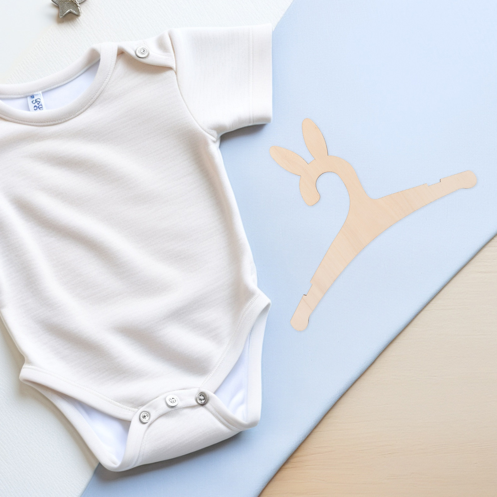 Wooden Baby Clothes Hangers 5  - огляд і ціна Baby Nursery Hangers
